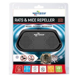 WEITECH - Rats & Mice Repeller Waterproof – 80 M²